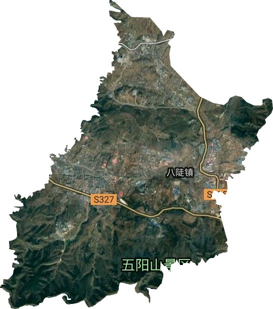 八陡镇卫星图
