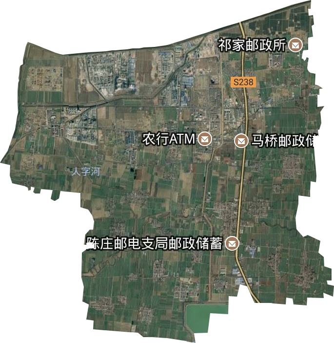 马桥镇卫星图