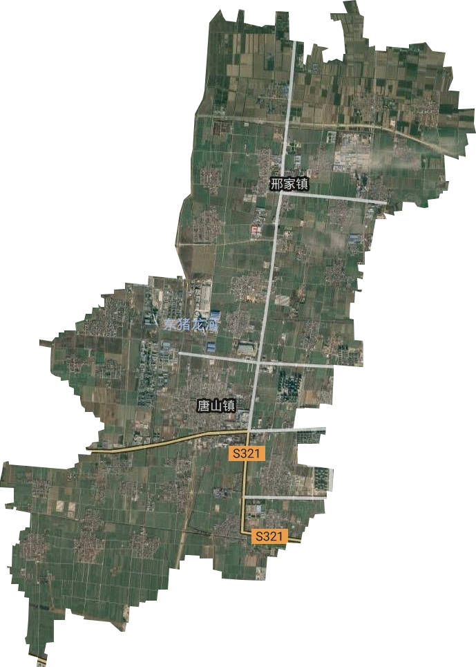 唐山镇卫星图