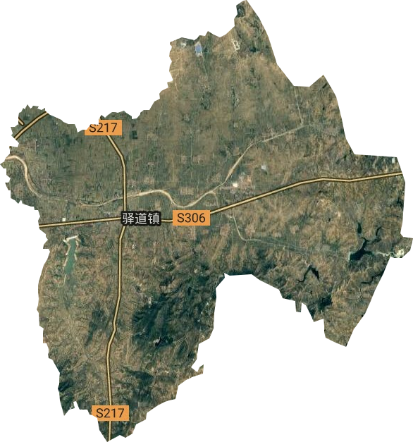 驿道镇卫星图