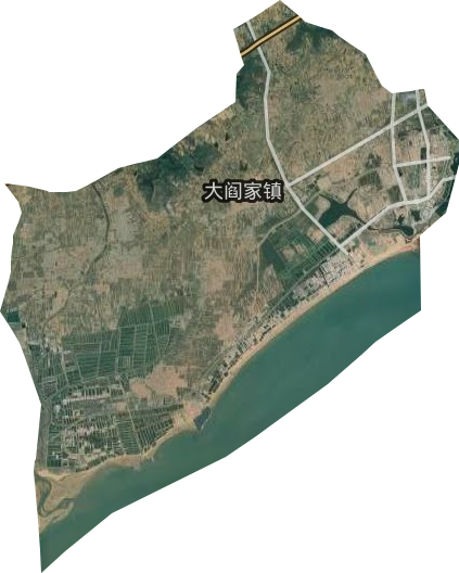 龙山街道卫星图