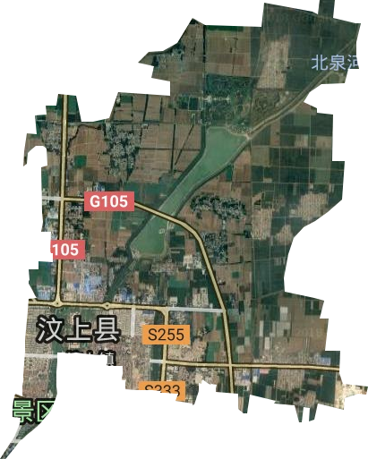 汶上街道卫星图
