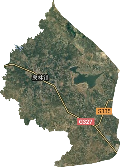 泉林镇卫星图