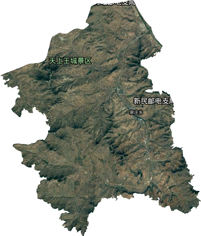泉庄镇卫星图