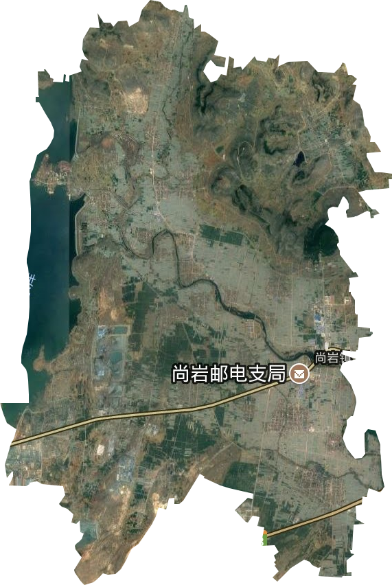 尚岩镇卫星图