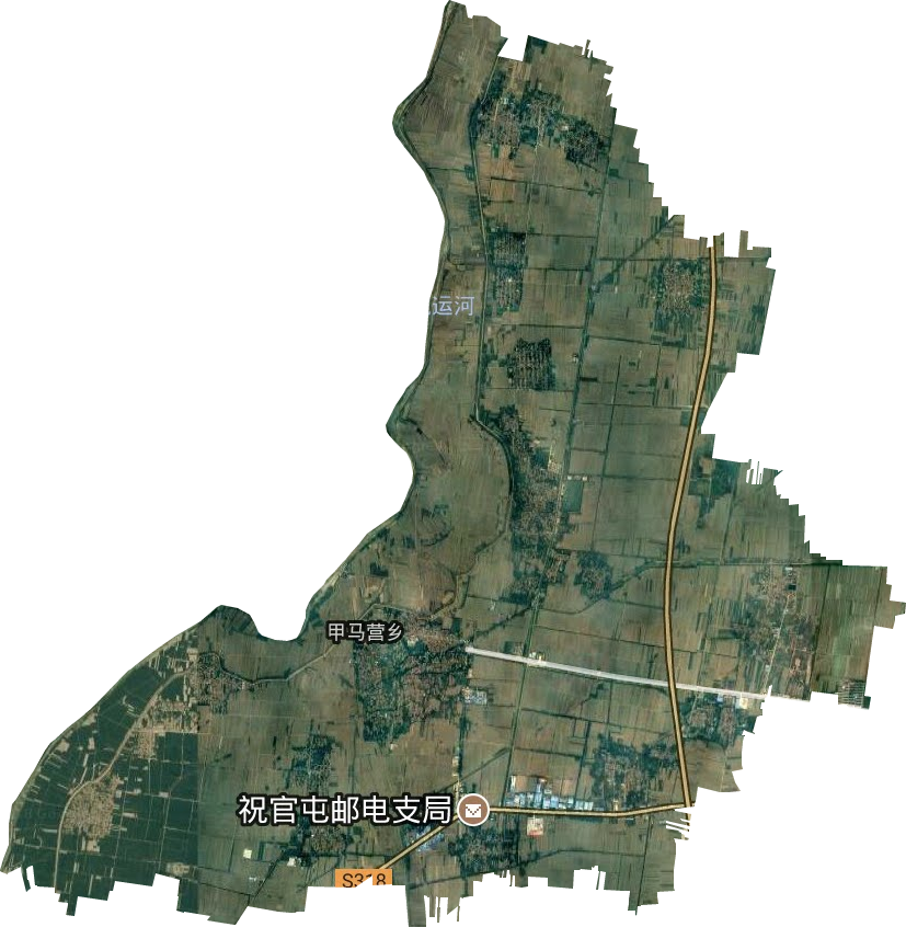 甲马营镇卫星图