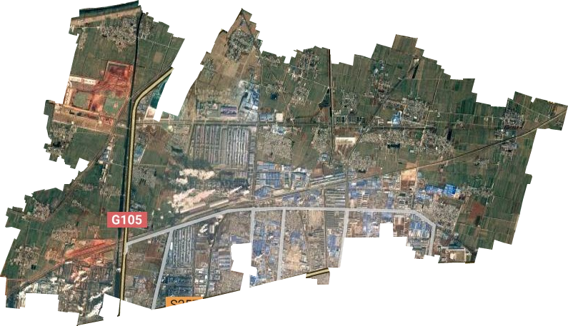 信发街道卫星图