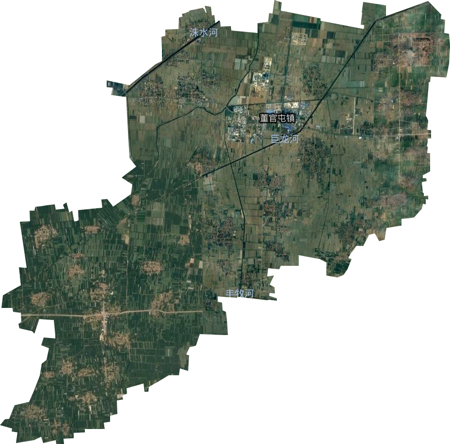董官屯镇卫星图