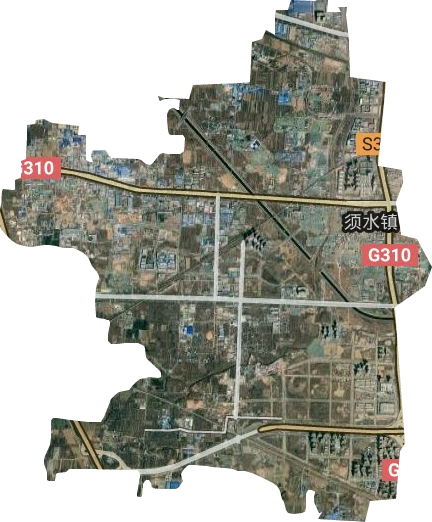 须水街道卫星图