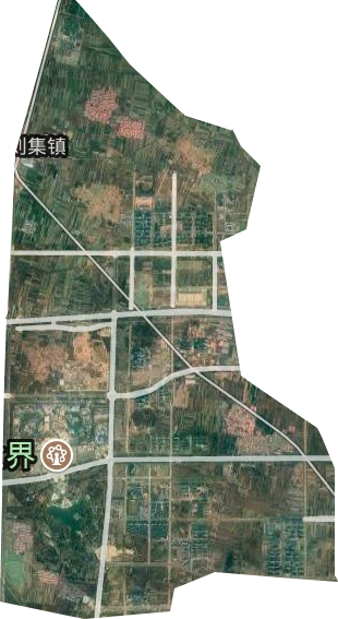 刘集镇卫星图