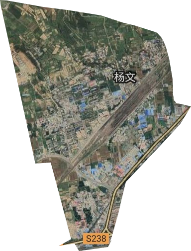 杨文街道卫星图