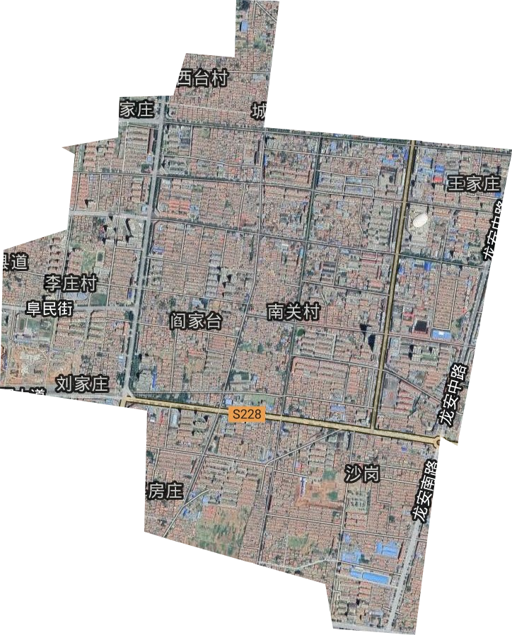 振林街道卫星图