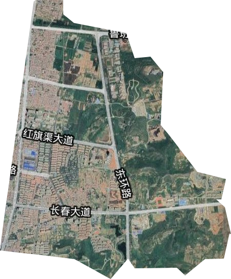 桂园街道卫星图