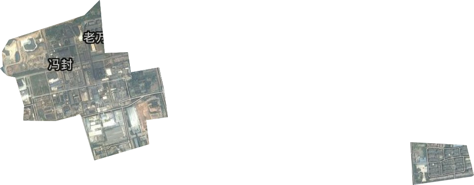 冯封街道卫星图