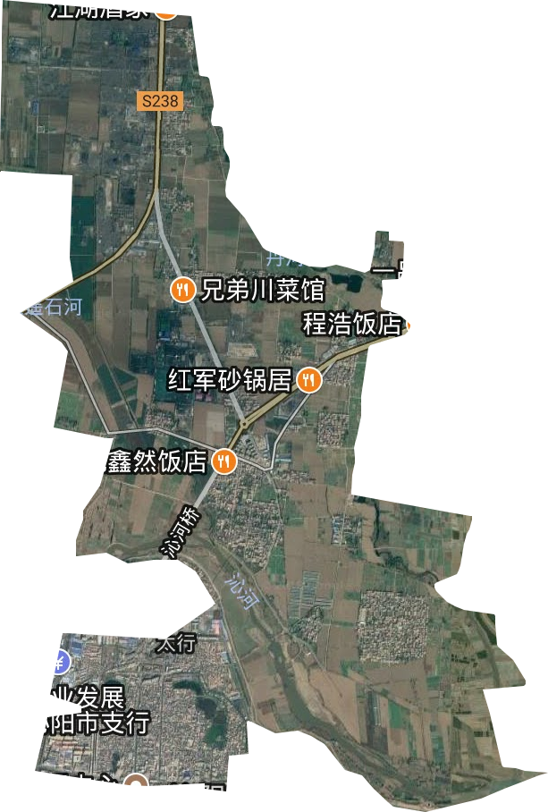 怀庆街道卫星图