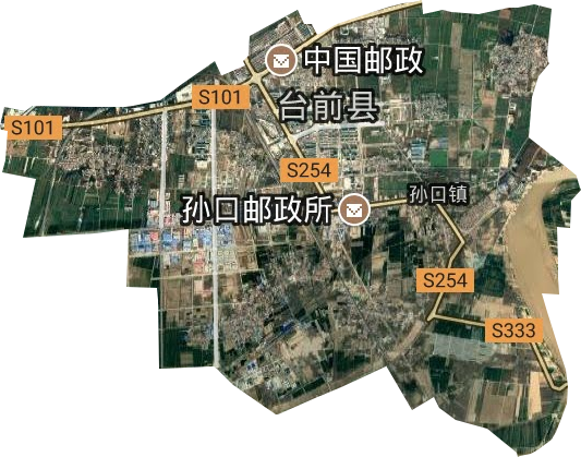 孙口镇卫星图