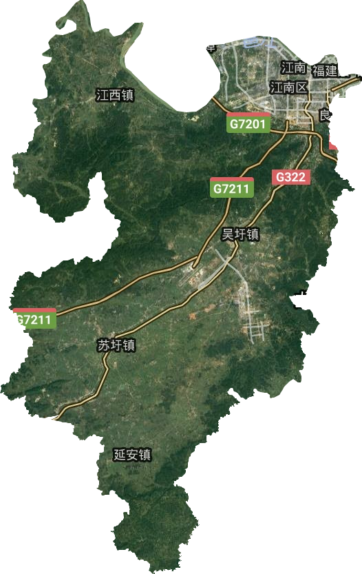 江南区卫星图