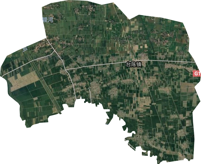 台陈镇卫星图