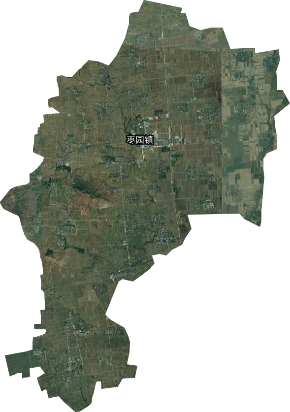 枣园镇卫星图