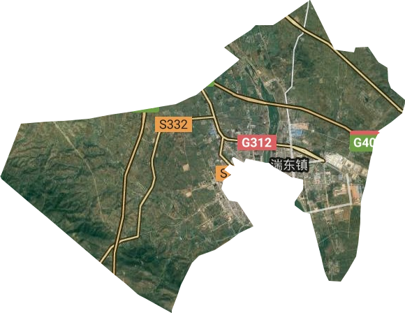 湍东镇卫星图