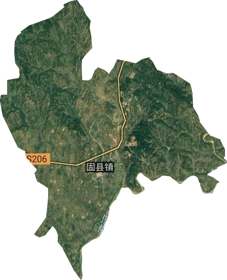 固县镇卫星图