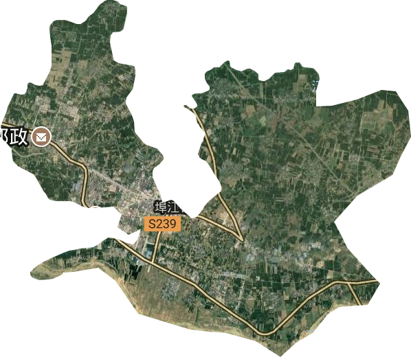 埠江镇卫星图