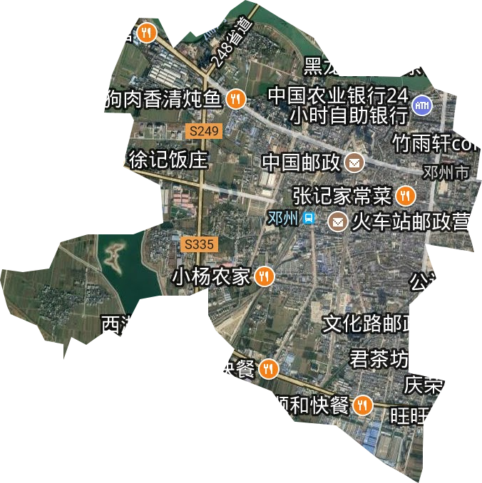 古城街道卫星图
