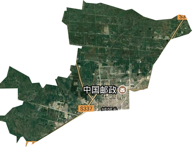 淮河街道卫星图