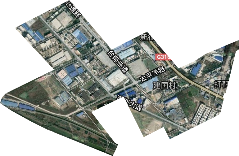 食品工业管理处卫星图