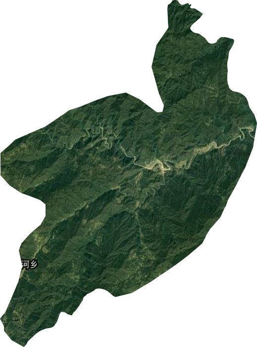 沙河乡卫星图