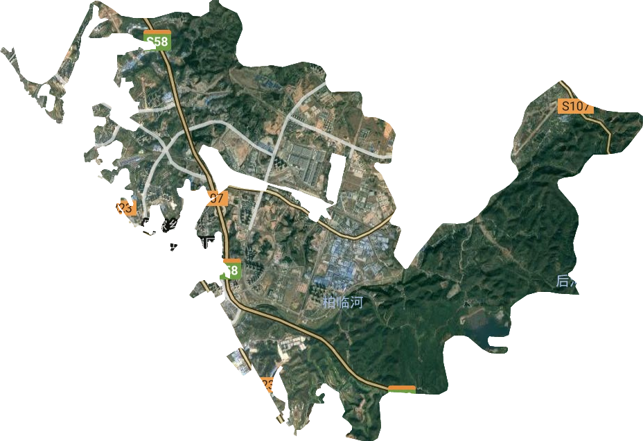 伍家乡卫星图