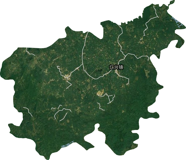 仁兴镇卫星图