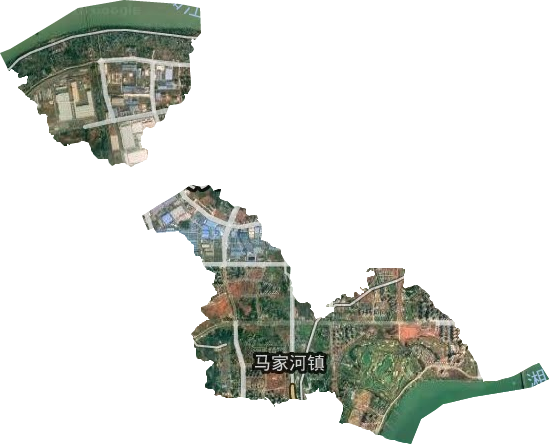 栗雨街道卫星图