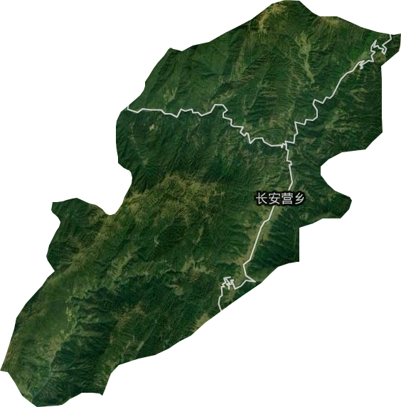 长安营乡卫星图