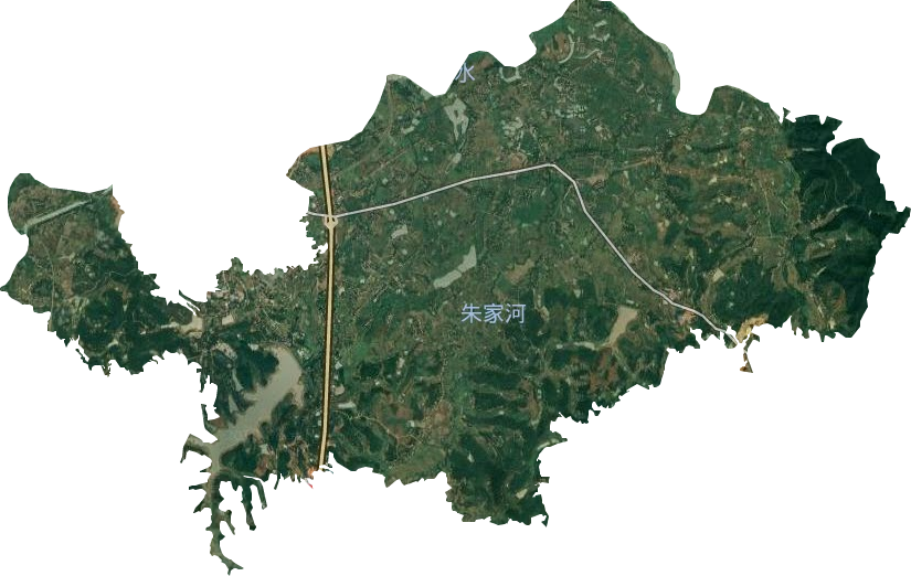 望城乡卫星图