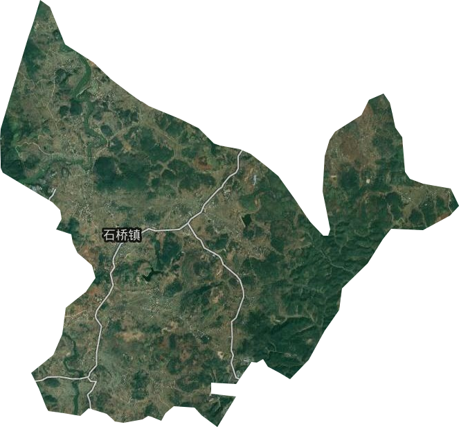 石桥镇卫星图