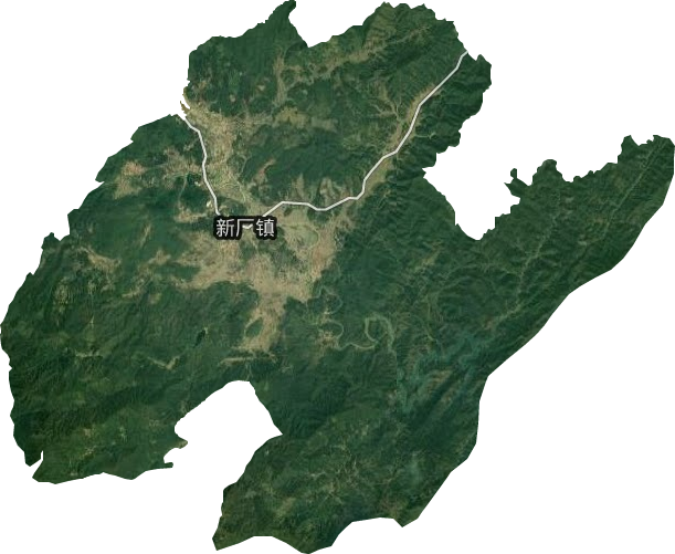 新厂镇卫星图