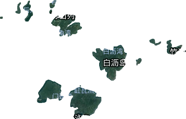 万山镇卫星图