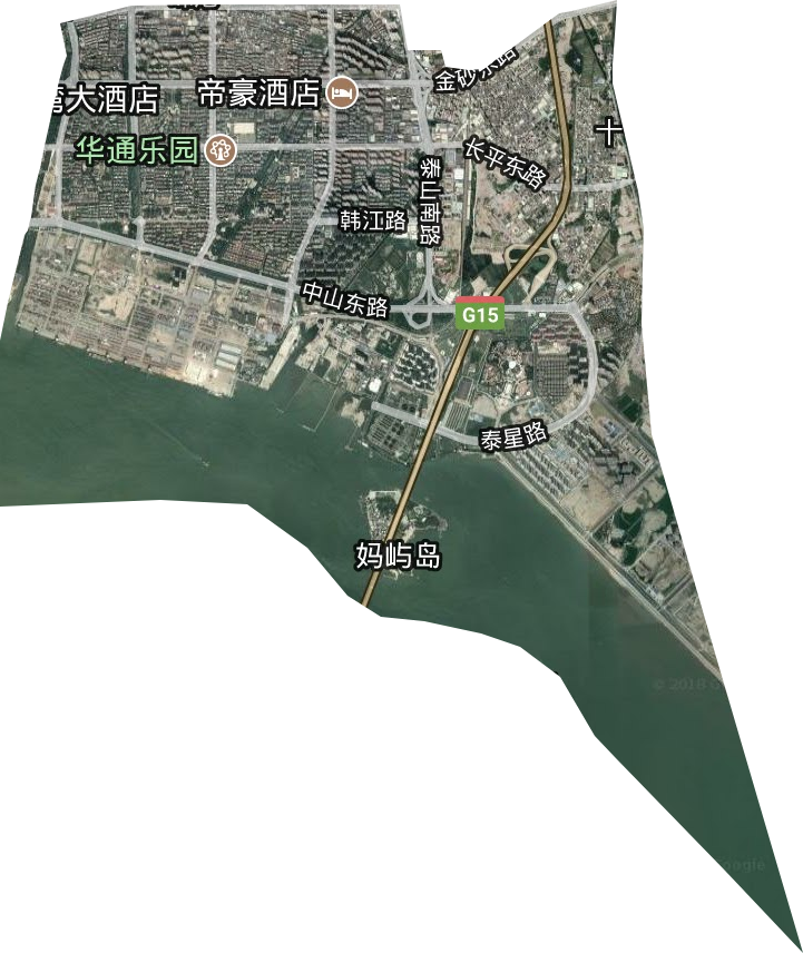 珠池街道卫星图