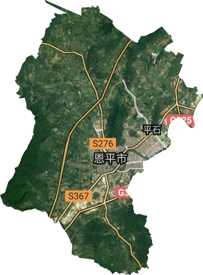 恩城街道卫星图