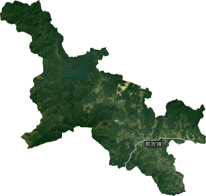 那吉镇卫星图