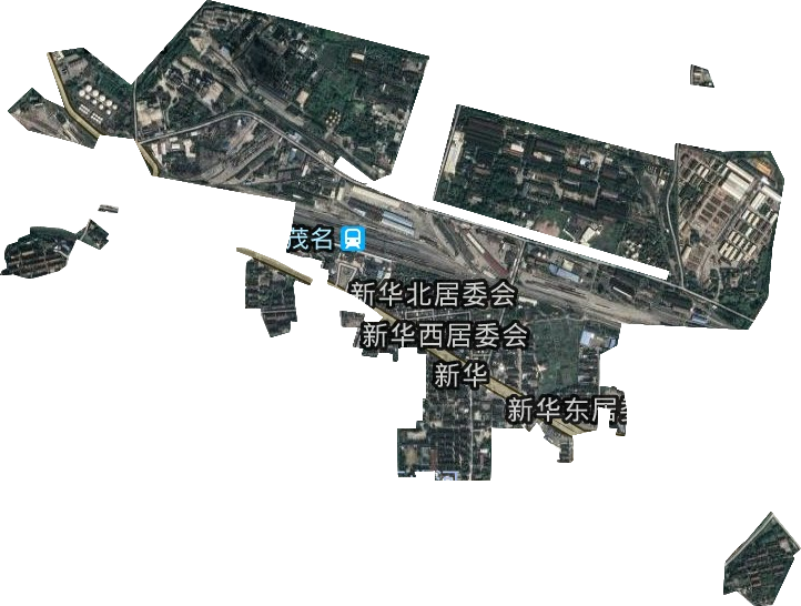 新华街道卫星图