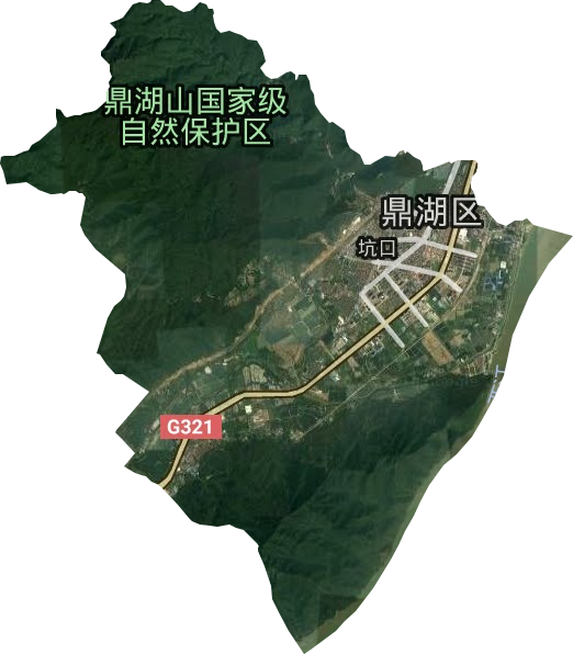 坑口街道卫星图
