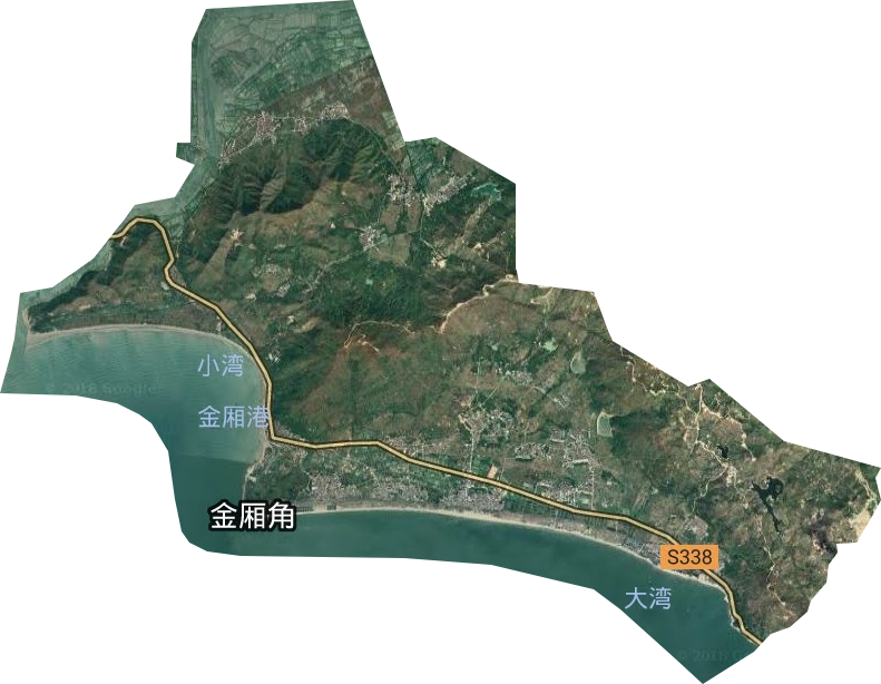 金厢镇卫星图