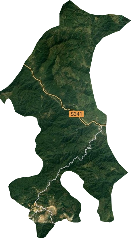 油溪镇卫星图
