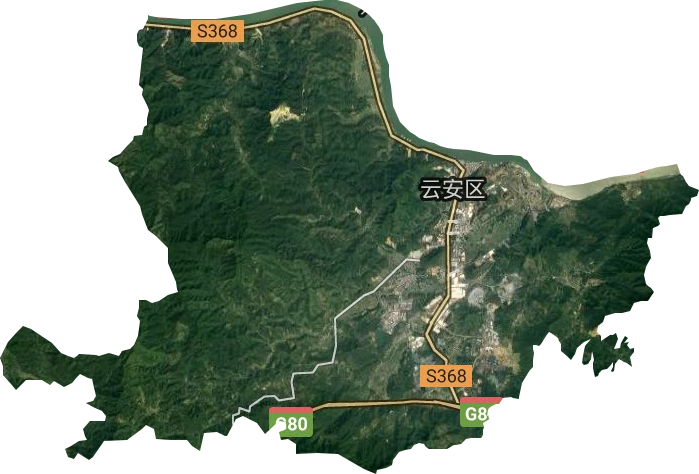 六都镇卫星图