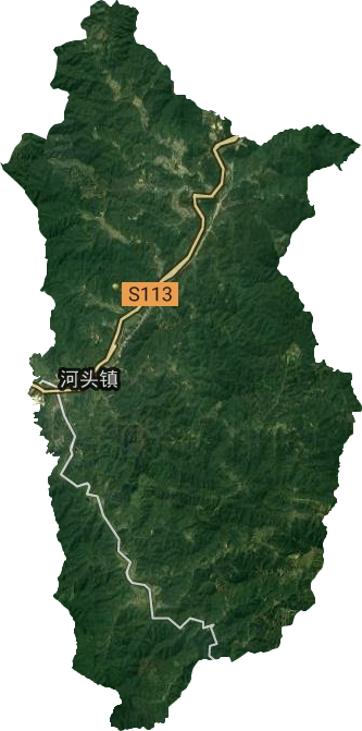 河头镇卫星图