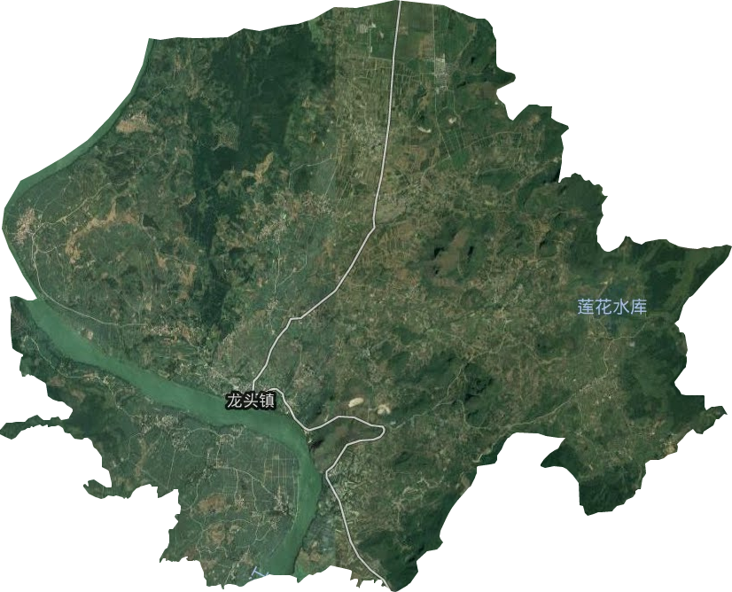 龙头镇卫星图