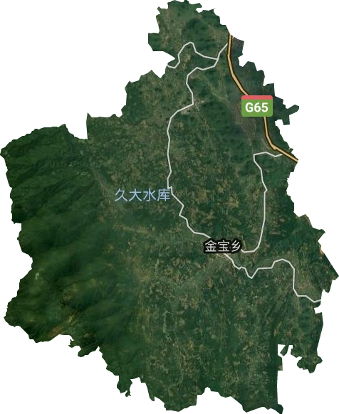 金宝乡卫星图