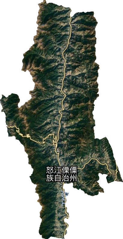 泸水市卫星图